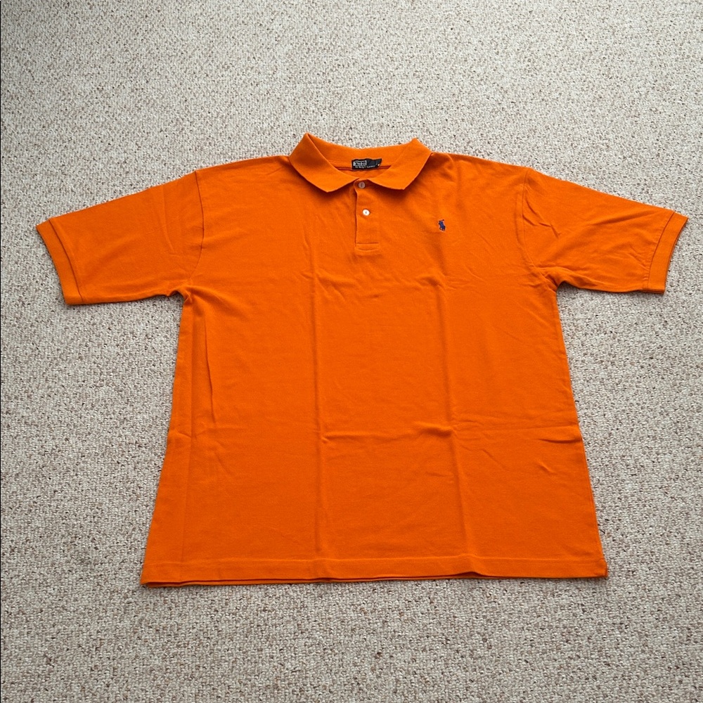 Polo by Ralph Lauren Bright Orange Polo Shirt